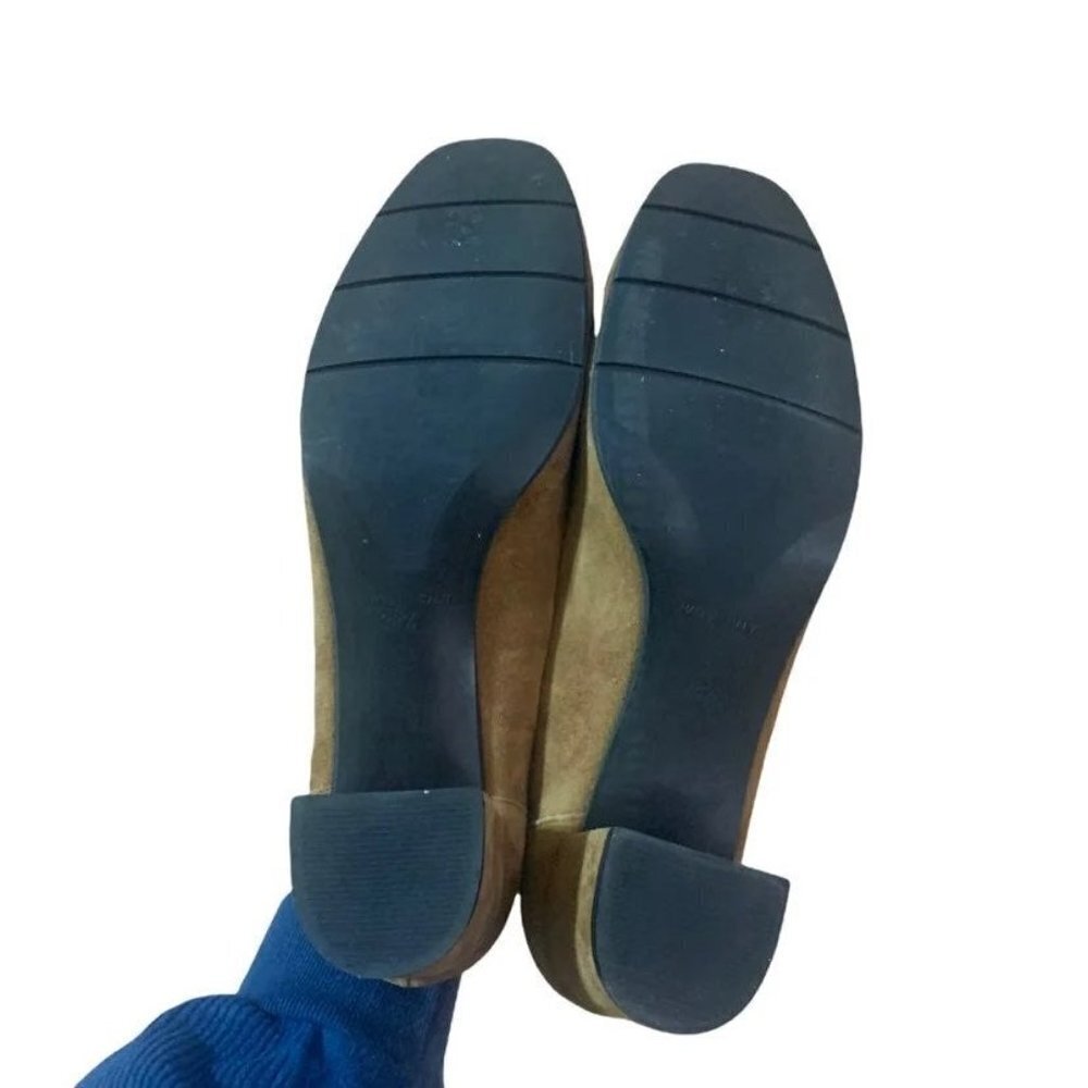 Andrea Carrano Brown Suede Pumps | Sz 7.5 - Picture 4 of 5